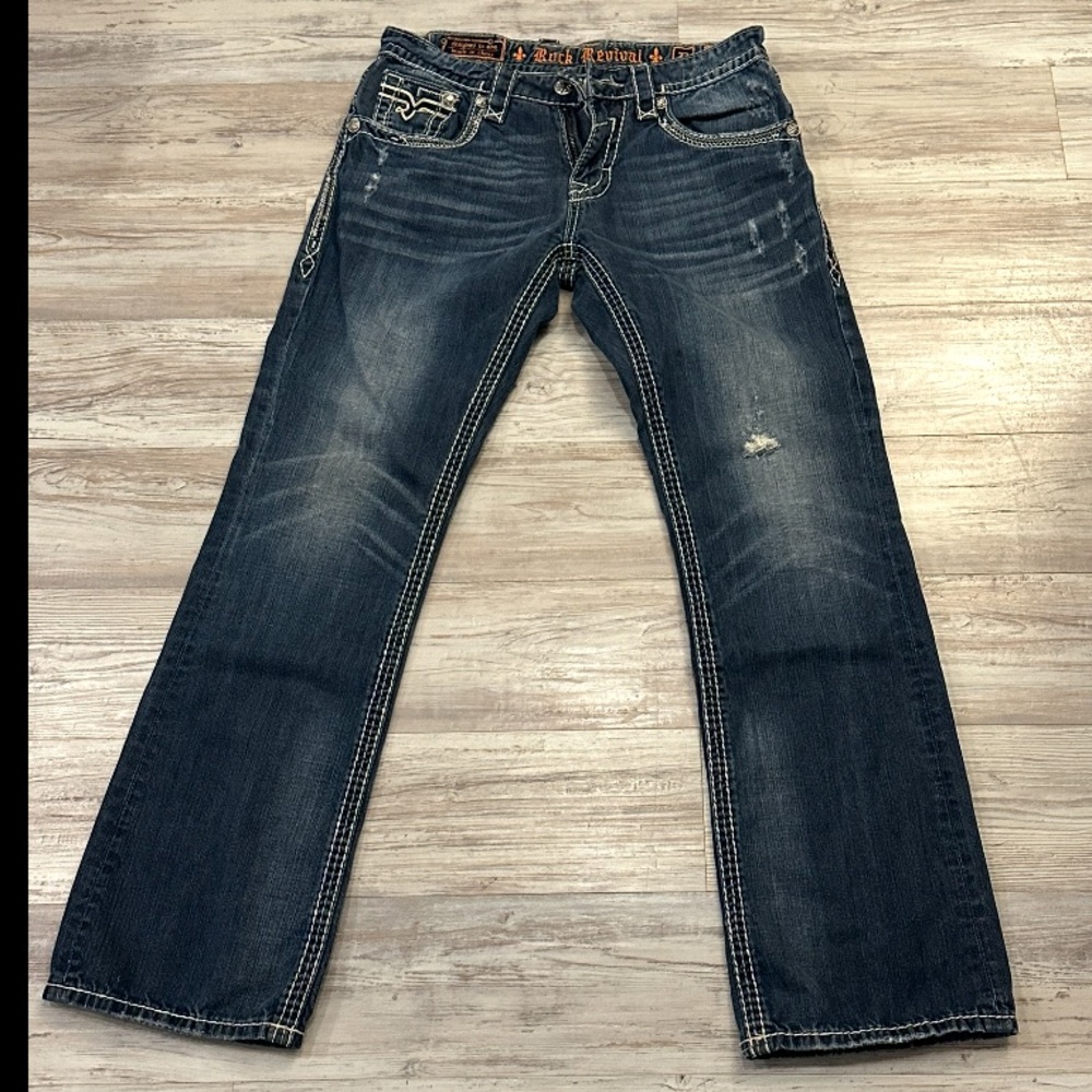 Rock Revival Jasper Boot Jeans
Size 32